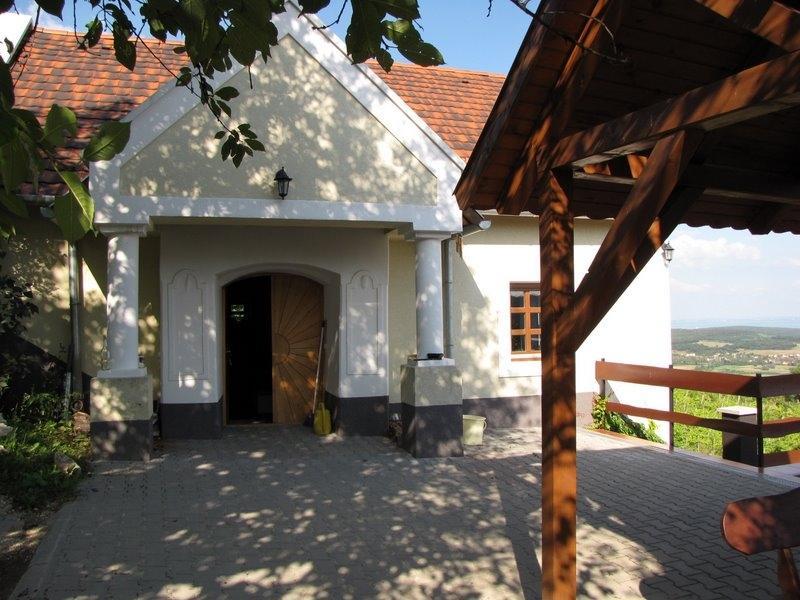 Borospince Vendeghaz Villa Pécsely Exteriör bild