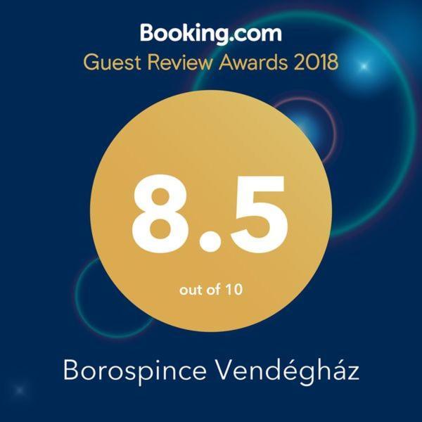 Borospince Vendeghaz Villa Pécsely Exteriör bild