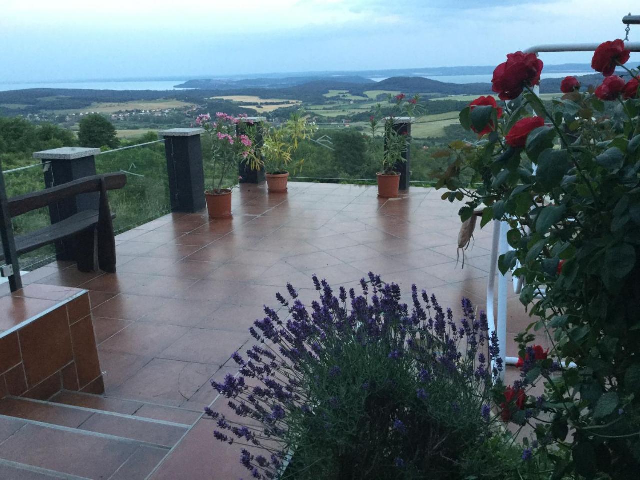 Borospince Vendeghaz Villa Pécsely Exteriör bild